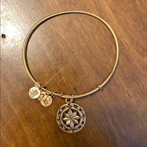 Alex and Ani Gold Compass Bracelet